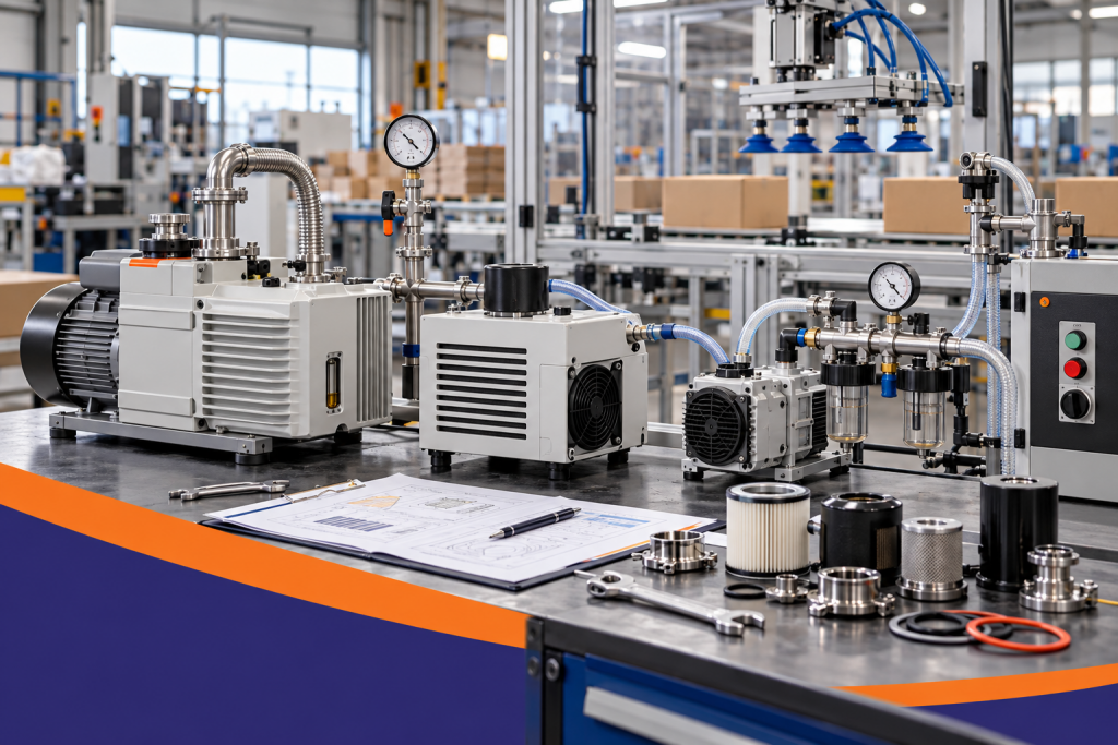 ปั๊มสูญญากาศ Vacuum Pump