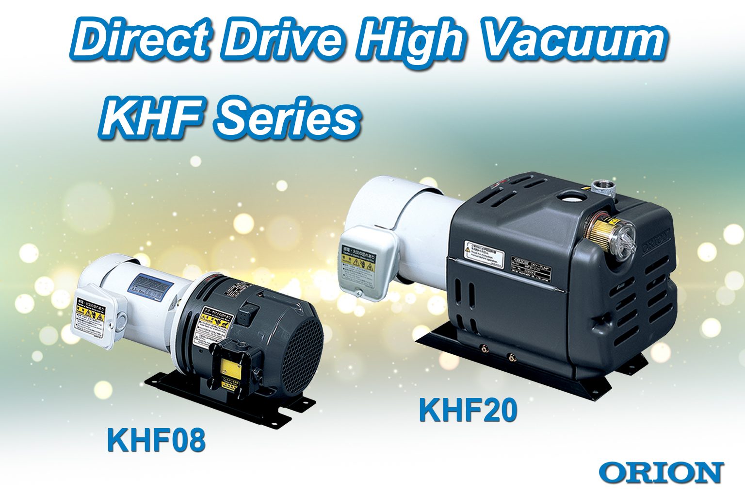 ORION Direct Drive High Vacuum KHF Series